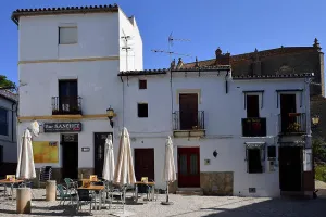 Colour Images Prints: Bar Sanchez, Calle Esperitiu Santo, old town (La Ciudad), Ronda, Andalusia, Spain