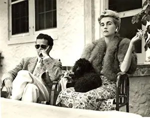 Cigarette Prints: Barbara Hutton and Robert Sweeney, Palm Beach, 1940
