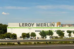 Shopping Center Prints: Barcelona, Spain - May 15, 2023: Leroy Merlin store