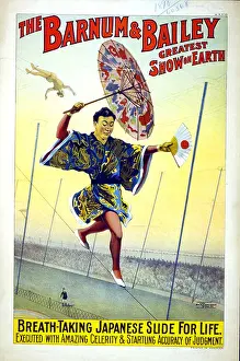Tight Prints: Barnum and Bailey circus poster