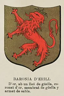 Claw Prints: Baronies of Catalonia. Barony of Erill (Baronia d'Erill)