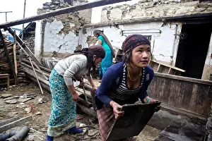 Rubble Prints: Barpak Village (Ward 8), Gorkha, Nepal