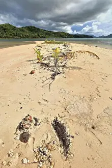 Sandy Bottom Prints: Barren pungtud sandbar-island between Culungan point-southeastern tip of Lagen island
