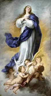 Immaculate Conception Prints: Bartolomé Esteban Murillo - The Immaculate Conception of Aranjuez