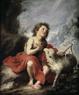 Xvii Prints: Bartolomé Esteban Murillo - The Infant Saint John the Baptist