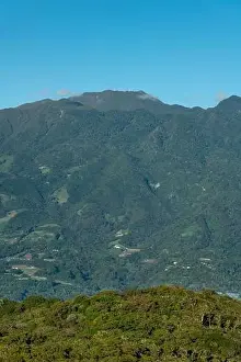 Cloud Sky Prints: The Barú volcano is the highest elevation in Panama and one of the highest in Central America
