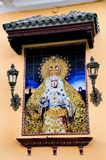 Favorite Prints: Basilica de la Macarena The Virgin of Hope Nuestra Señora de la Esperanza he patron saint of matadors and gypsies