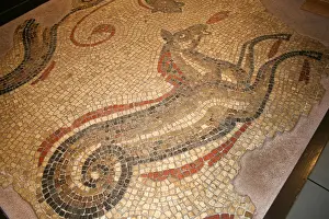 Martin Prints: Bath Roman Spa Mosaic