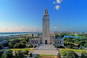 Capitol Prints: Baton Rouge Louisiana State Capitol Art Deco Building 09.15.2025