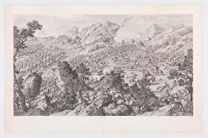 2nd Millennium A D Prints: The Battle of Arcul. Artist: after Giuseppe Castiglione (Italian)