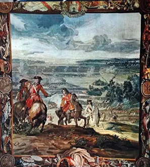 Tapestry Prints: The Battle of Malplaquet, from a tapestry at Blenheim Palace