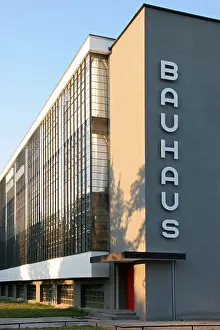 Bauhaus Prints: The Bauhaus school at Dessau, Germany