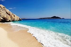 Images Dated 12th June 2014: Beach Kaputas, Mediterranean Coast, Turkey