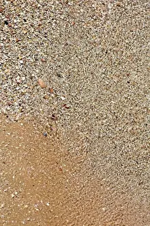 Beach macro clean waters summer background fifty megapixels Athens Saronida