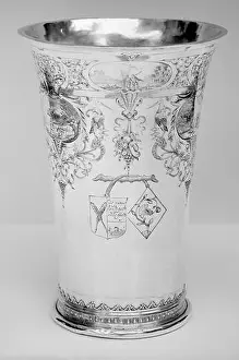 Functional Prints: This beaker is an ancient ceramic vessel illustrating historical craftsmanship and material use