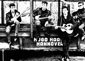 Paul Prints: Beatles Early years from left: George Harrison
