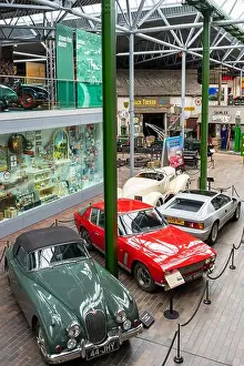 New Forest Prints: Beaulieu National Motor Museum showing an Auburn 851 Speedster