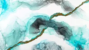 Beautiful abstract background, painting artwork in stylish colors