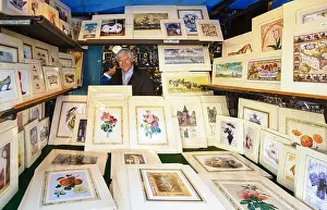 Street Market Prints: Beautiful botanical prints for sale, Portobello Road, London
