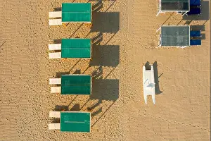 Versilia Prints: beautiful Forte Dei Marmi beach view in Versilia