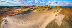Spit Prints: Beautiful Grey Dunes, Dead Dunes at the Curonian Spit in Nida, Neringa, Lithuania