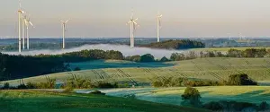 beautiful, interesting and varied rural landscape of Brandenburg in Germany