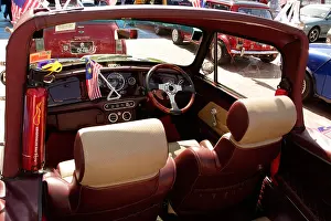 Modify Prints: Beautiful interior of a highly modified Mini Cooper car