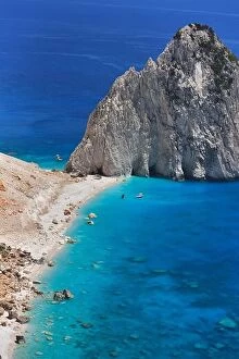 Images Dated 28th June 2019: Beautiful lanscape of Ionian Sea from Keri, Zakinthos island, Greece. Vacation concept background
