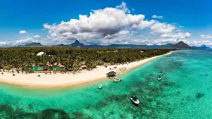 Beautiful Mauritius Island with gorgeous beach Flic en Flac