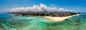 Beautiful Mauritius Island with gorgeous beach Flic en Flac