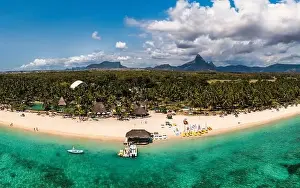 Beautiful Mauritius Island with gorgeous beach Flic en Flac
