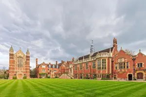 Cambridge University Prints: Beautiful places around the famous Selwyn College at Cambridge University, United Kingdom