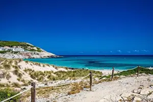 Mesquida Prints: Beautiful sandy beach of Cala Mesquida