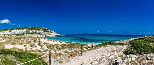 Mesquida Prints: Beautiful sandy beach of Cala Mesquida
