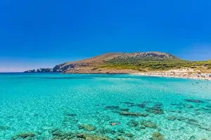 Mesquida Prints: Beautiful sandy beach of Cala Mesquida