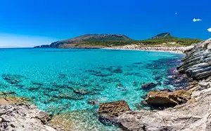 Mesquida Prints: Beautiful sandy beach of Cala Mesquida