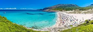 Mesquida Prints: Beautiful sandy beach of Cala Mesquida