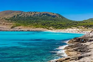 Mesquida Prints: Beautiful sandy beach of Cala Mesquida