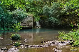 Roaming Prints: Beautiful scene in the Veio Regional Park, near Formello, Province of Rome, Lazio, Italy