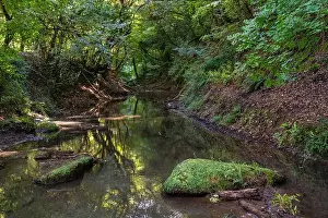 Roaming Prints: Beautiful scene in the Veio Regional Park, near Formello, Province of Rome, Lazio, Italy