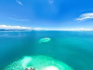 Beautiful sea landscape view at Phuket island Thailand in summer season