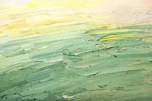 Acrylic Prints: Beautiful strokes of pastel oil paints as background, closeup