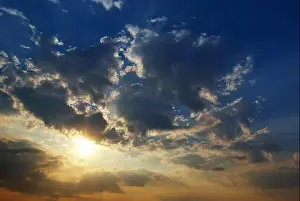 Inspiring Prints: beautiful sunset with clouds