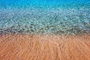 Chania Prints: Beautiful turquoise beach Falasarna (Falassarna) in Crete