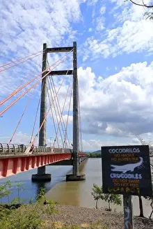 Guanacaste Prints: a Beautiful view of the Bridge Puente de la amistad Taiwan in Costa Rica
