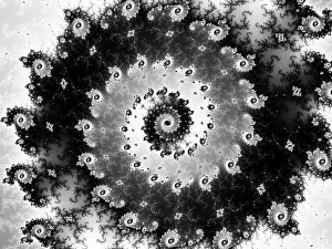 Infinite Prints: Beautiful zoom into an infinite mathematical fractal set