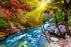 Caldera Prints: beauty nature scenery landscape background. Nature composition. Beautiful landscape