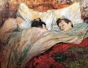 In Bed, 1893, by Henri de Toulouse-Lautrec
