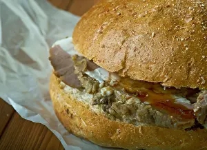 Fools Prints: Beef on weck sandwich found primarily in Western New York