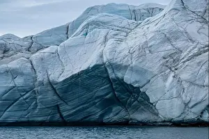 Blue Ice Prints: Belcher glacier, Devon island, Nunavut, Canadian Arctic, Canada, North America
